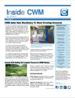Inside CWM Newsletter – 2014 Fall