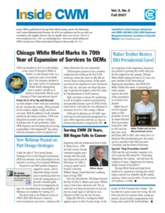 Inside CWM Newsletter – 2007 Fall